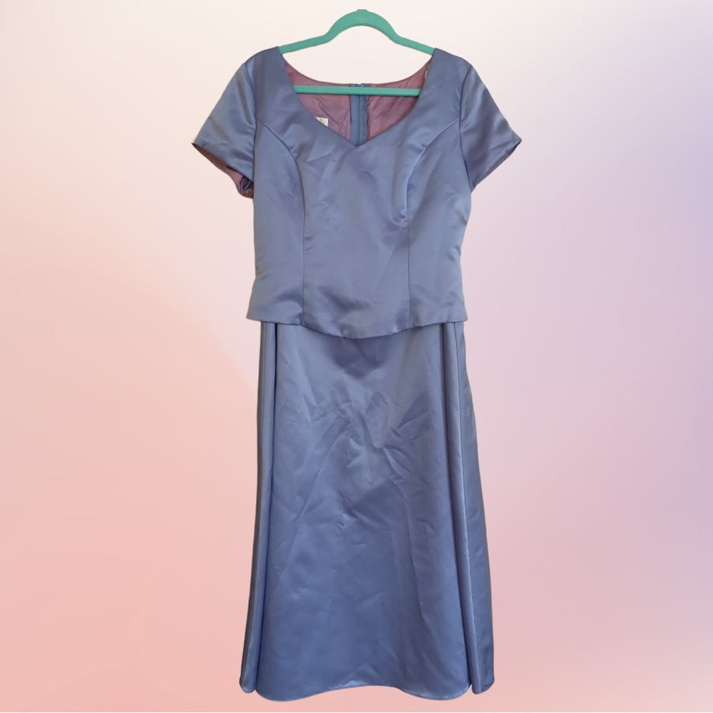 Roberta bridal 2 piece dress bridesmaid prom mother of the bride